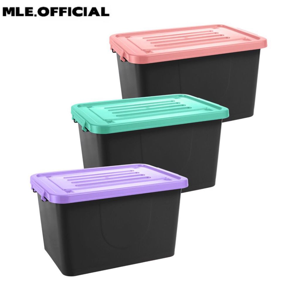 Century Storage Box With Wheel 33L Storage Box Roller Box Plastic Kotak ...