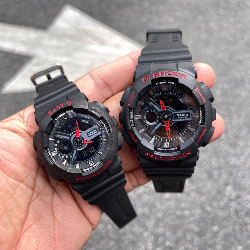 NEW COUPLE SET GSHOCK COUPLE SET GSHOCK GA BABY G COUPLE