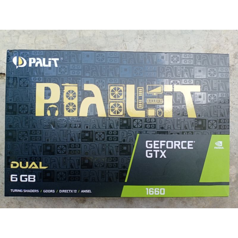 READY STOCK USED Palit GTX1660 6GB GPU | Shopee Malaysia