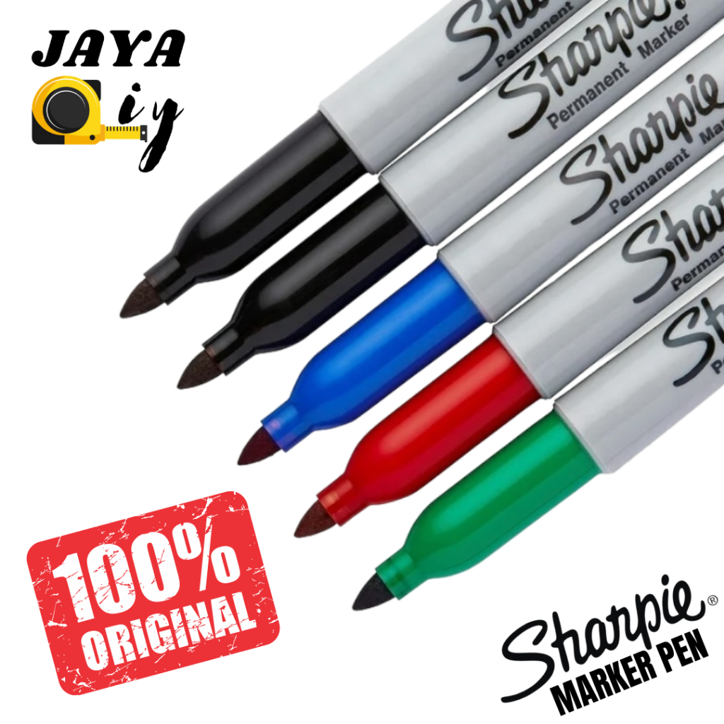 1 PCS ORIGINAL 100% SHARPIE Fine Point Permanent Marker Pen/ORIGINAL ...
