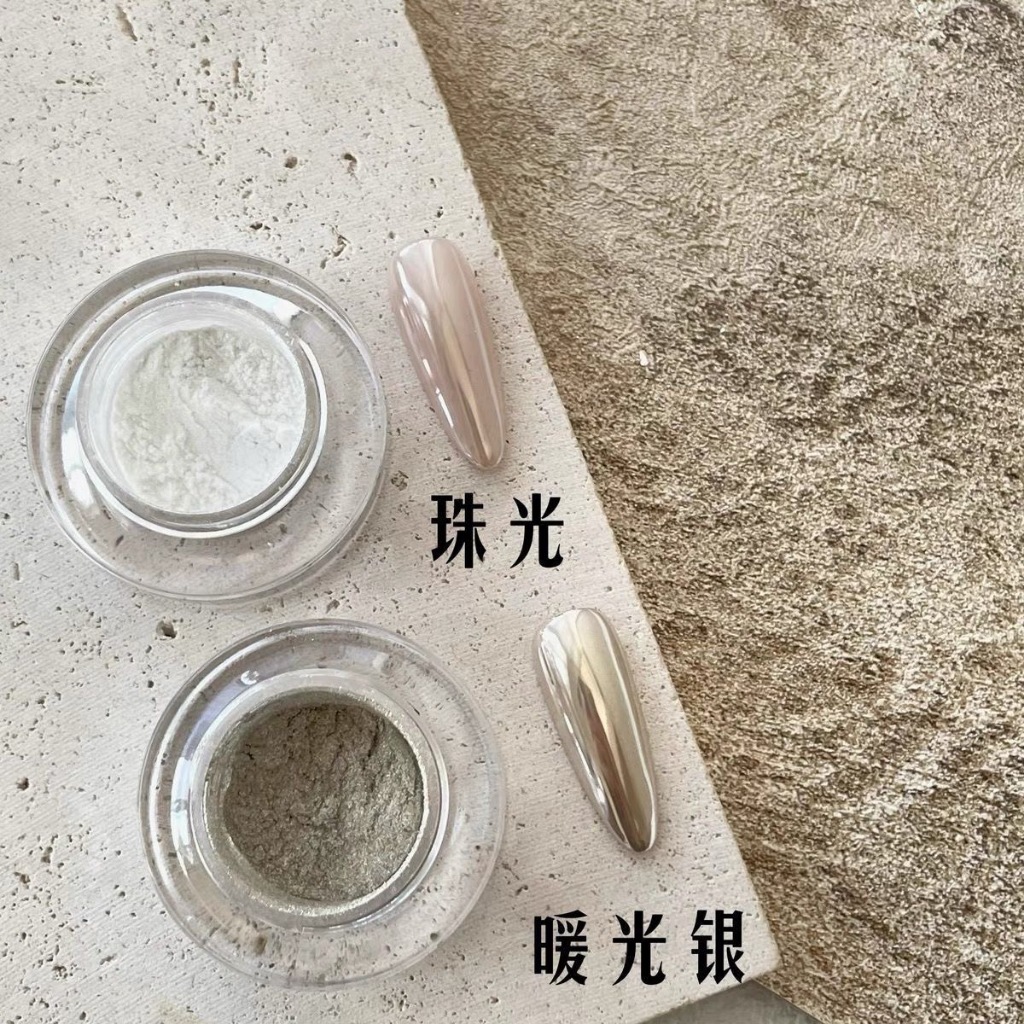 Warm Silver Moon Powder Hailey's Moon Powder pearl luster moonlight ...