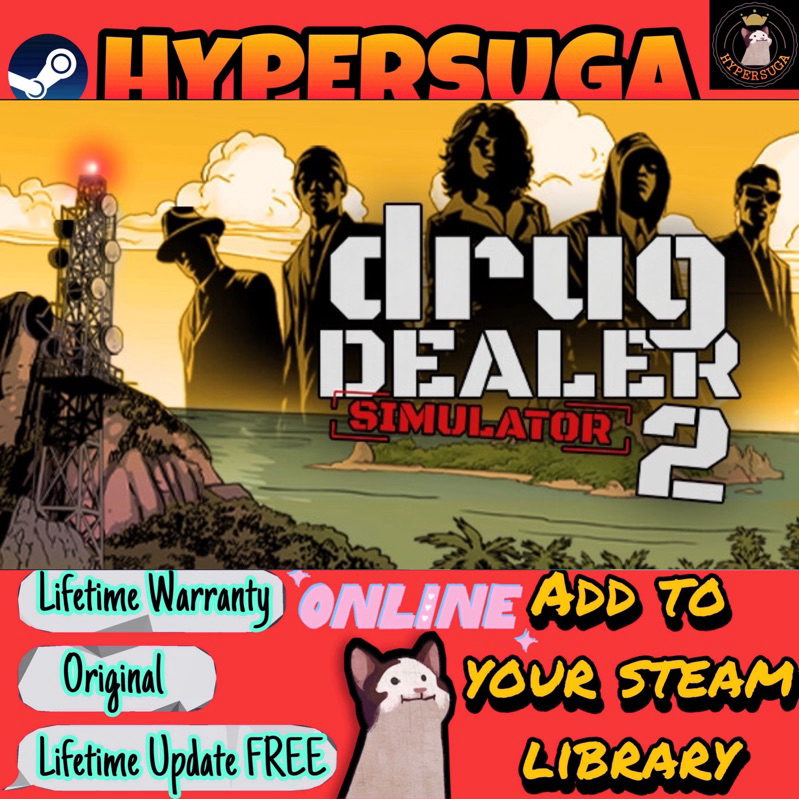 Drug Dealer Simulator 2 Steam Pc Original Game Account Online And Offline Shopee Malaysia 1302