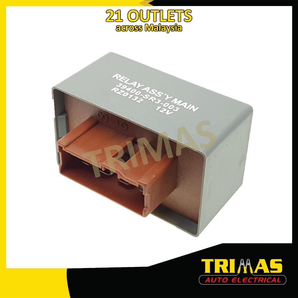 Amrxuts 39400-SV4-003 - Conjunto De Relé Principal Para Honda 1990-1997 - Foto 11