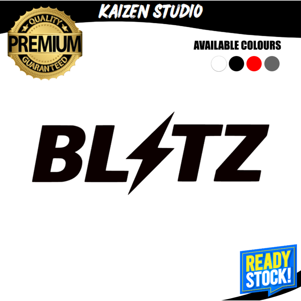 Kaizen Studio BLITZ Premium Quality Vinyl Cutting Sticker | Motorsports ...
