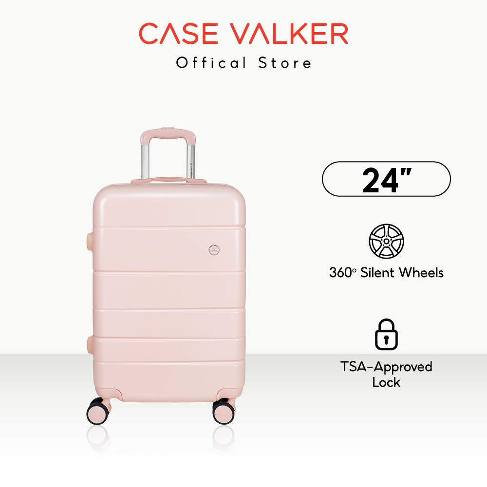 Case Valker Anna 24 inches PC ABS Hard Case Luggage TSA Lock 24 Shopee Malaysia