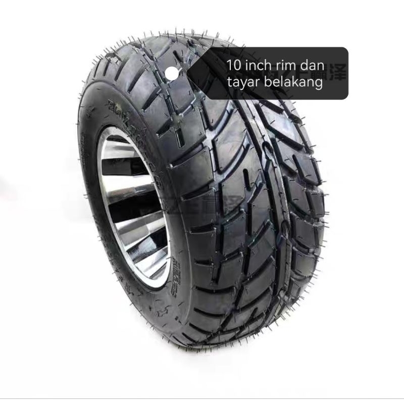 10 inch onroad rim dan tayar atv utv | Shopee Malaysia