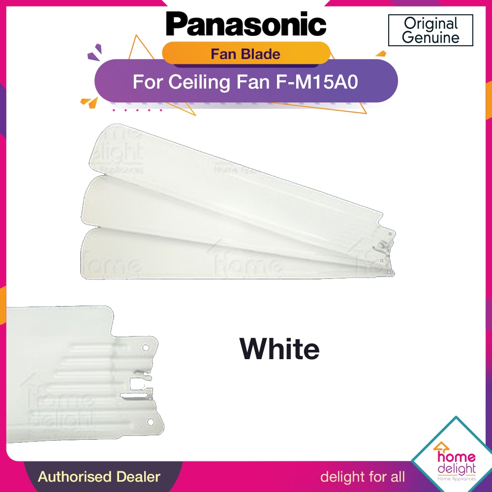 Panasonic Ceiling Fan Blade F M15a0 Kdk Ceiling Fan Blade K15v0 3 Blade Original Shopee