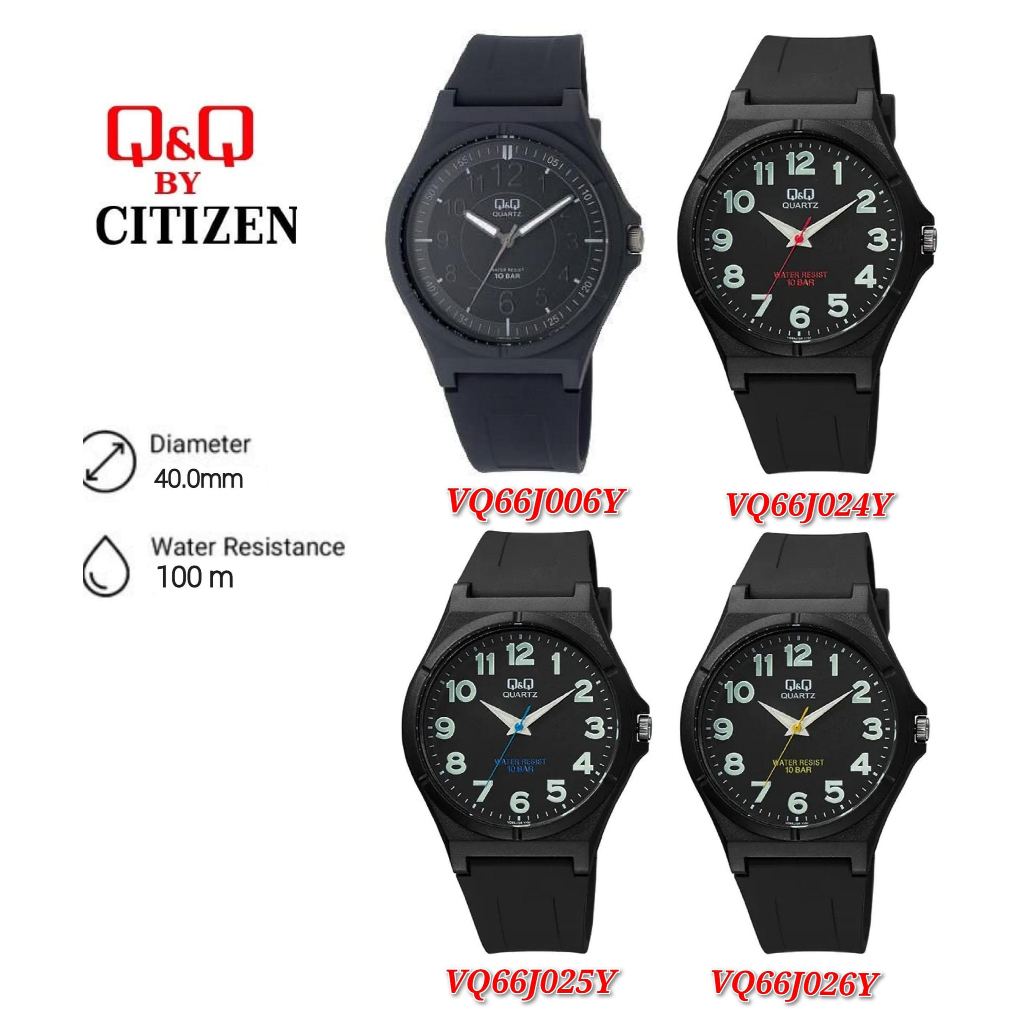 Q&Q Japan By Citizen Gents Analog Men's VQ66 | Shopee Malaysia