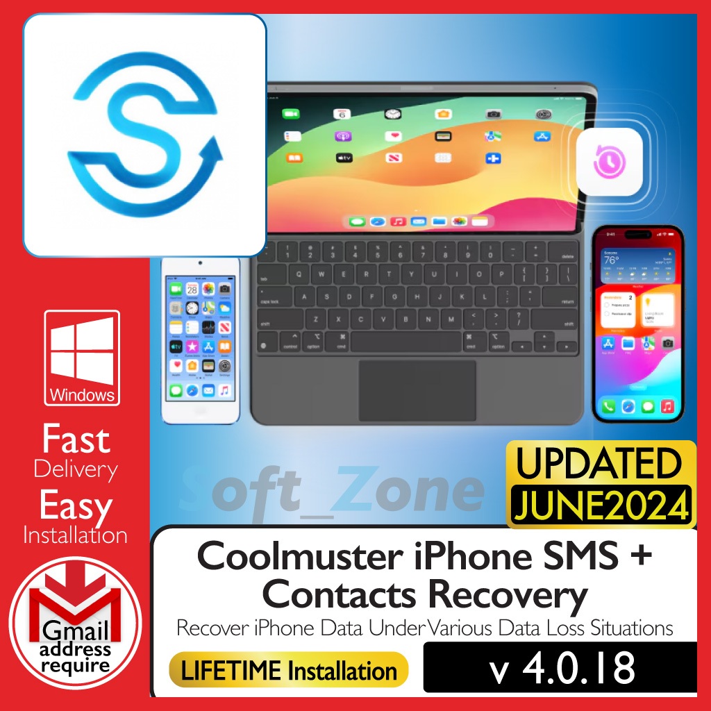Coolmuster iPhone SMS + Contacts Recovery 4.0.18 Windows SOFTWARE
