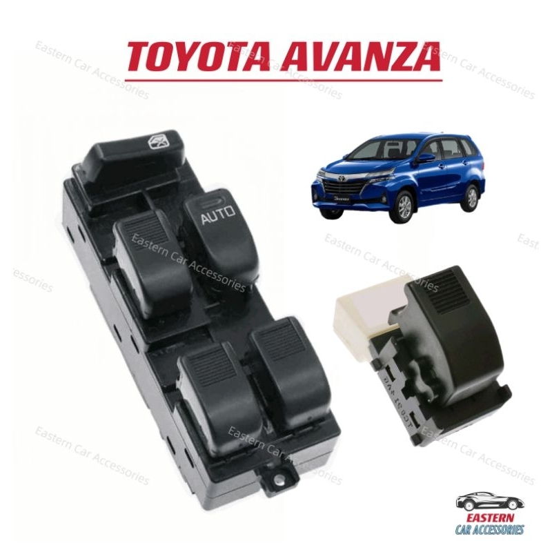 TOYOTA Avanza Power Window Main Switch / Sub Switch Window Control ...