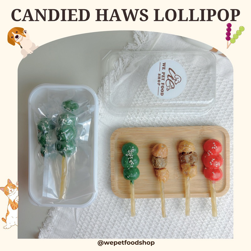 Pet Food Purely Handmade Candied Haws Chicken Duck Lollipop Pet Snack ...