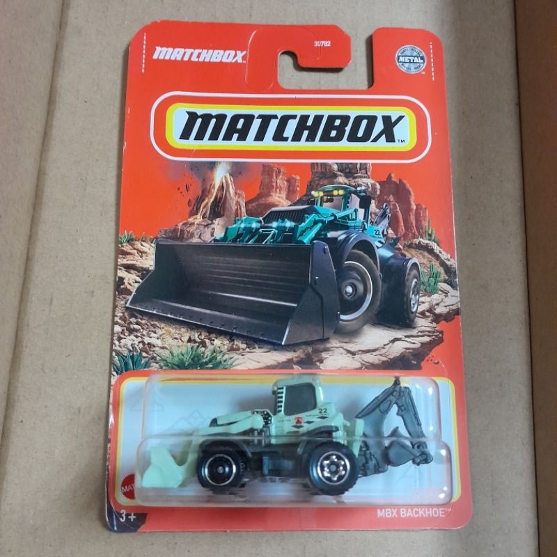 Matchbox MBX BackHoe MB Construction | Shopee Malaysia