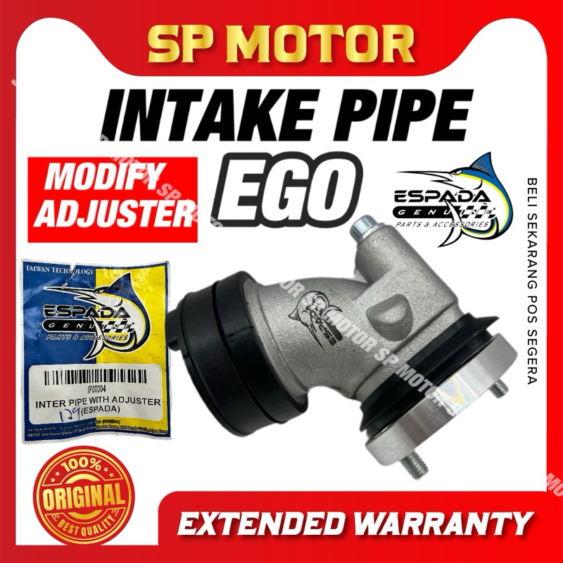 MODIFY INTAKE PIPE WITH ADJUSTER RACING YAMAHA EGO EX5 100% ORIGINAL ...