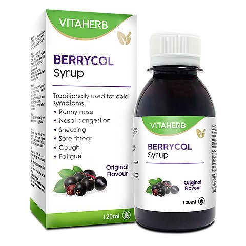 VITAHERB BERRYCOL SYRUP ORIGINAL FLAVOUR 120mL | Shopee Malaysia