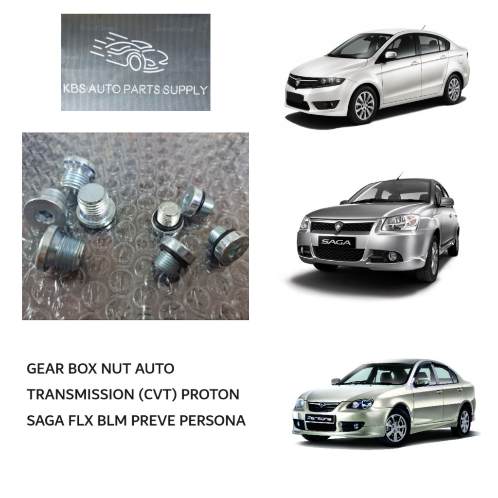 GEAR BOX NUT AUTO TRANSMISSION (CVT) PROTON SAGA FLX BLM PREVE PERSONA ...