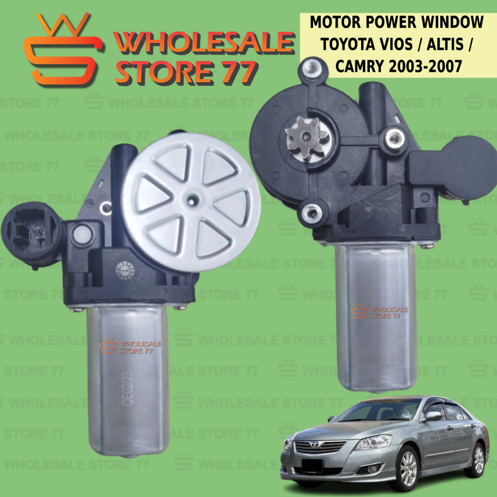 READY STOCK TOYOTA VIOS / ALTIS / CAMRY 20032007 Power Window Motor