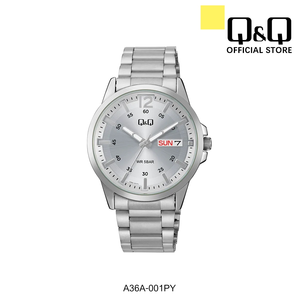 Q Q Japan by Citizen Men s Stainless Steel Analogue Watch A36A Shopee Malaysia