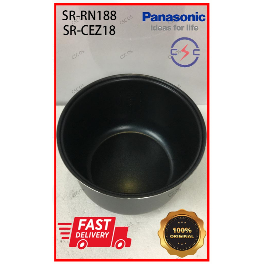 PANASONIC RICE COOKER ORGINAL INNER POT ** SR-RN188 & SR-CEZ18** PERIUK ...