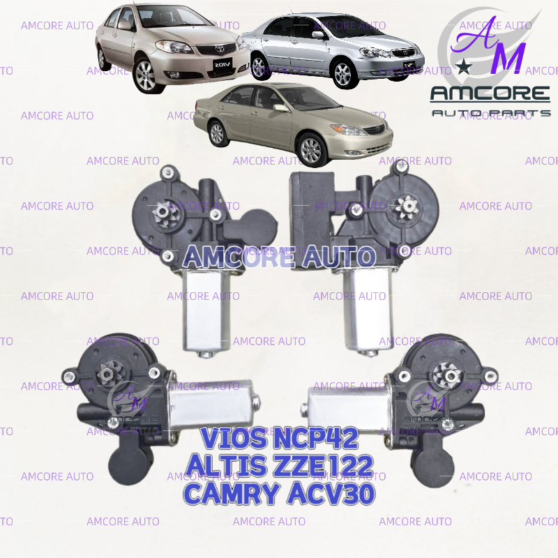 TOYOTA VIOS NCP42 / ALTIS ZZE122 / CAMRY ACV30 - POWER WINDOW MOTOR ...