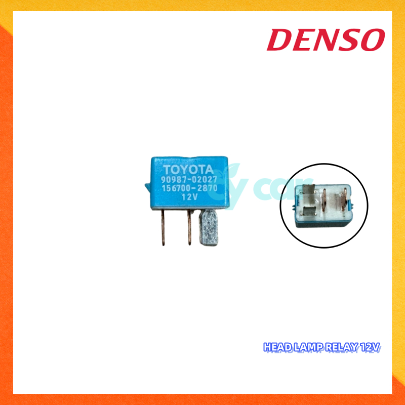 PERODUA MYVI HEAD LAMP RELAY / AIR COND RELAY 12V 4PIN Shopee Malaysia