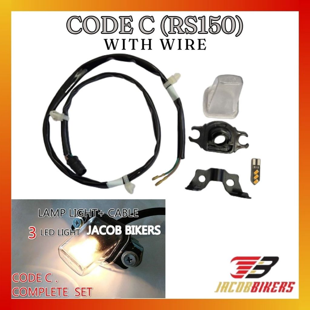 HONDA RS150 V1-V2 RSX150 WINNER X for rear fender ekor Led light ...