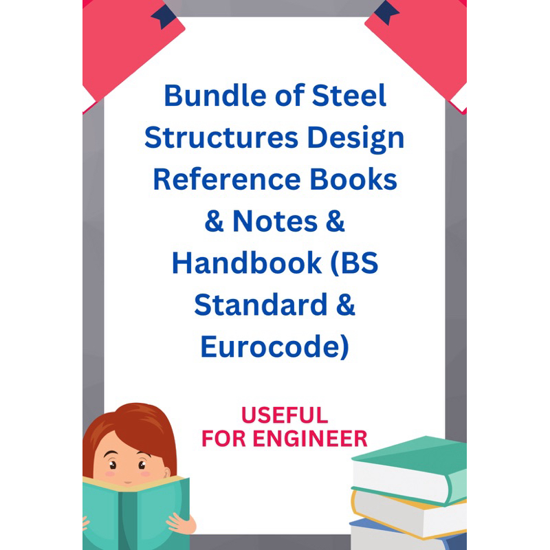 Bundle of Steel Structures Design Reference Books & Notes & Handbook ...