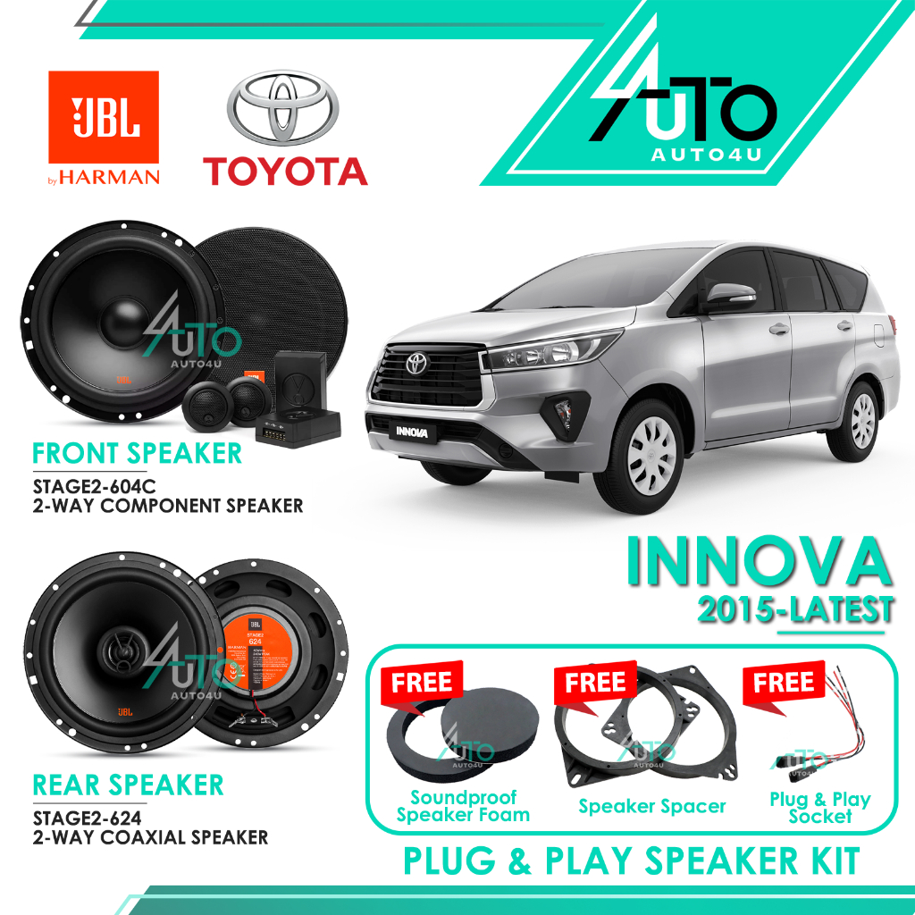 Car Audio Toyota Innova Door Speaker Price JBL Car Speaker