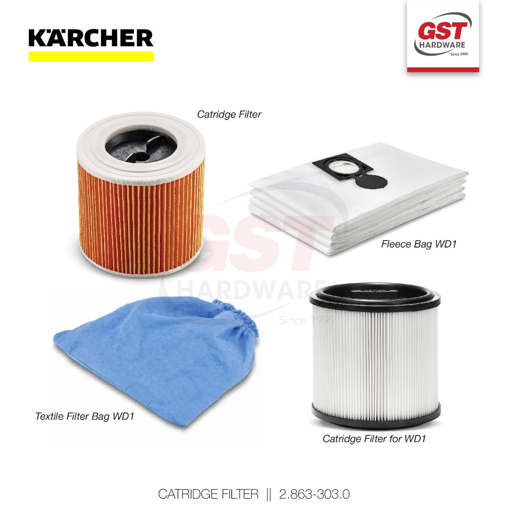 🔥 Karcher Wd1 Filter Bag Karcher Vacuum Bag Karcher Vacuum Accessori