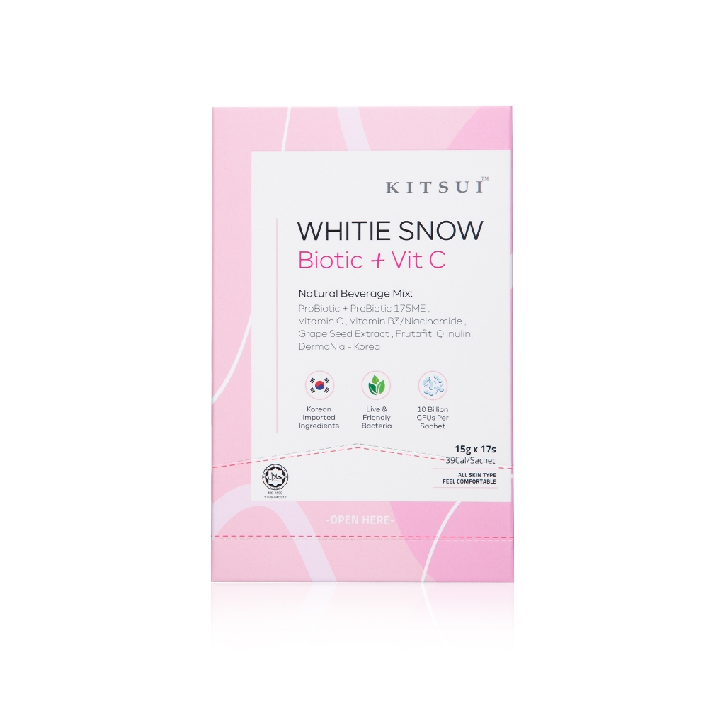 KITSUI Probiotic Whitie Snow (17's x 15g) [Not For Sale] | Shopee Malaysia