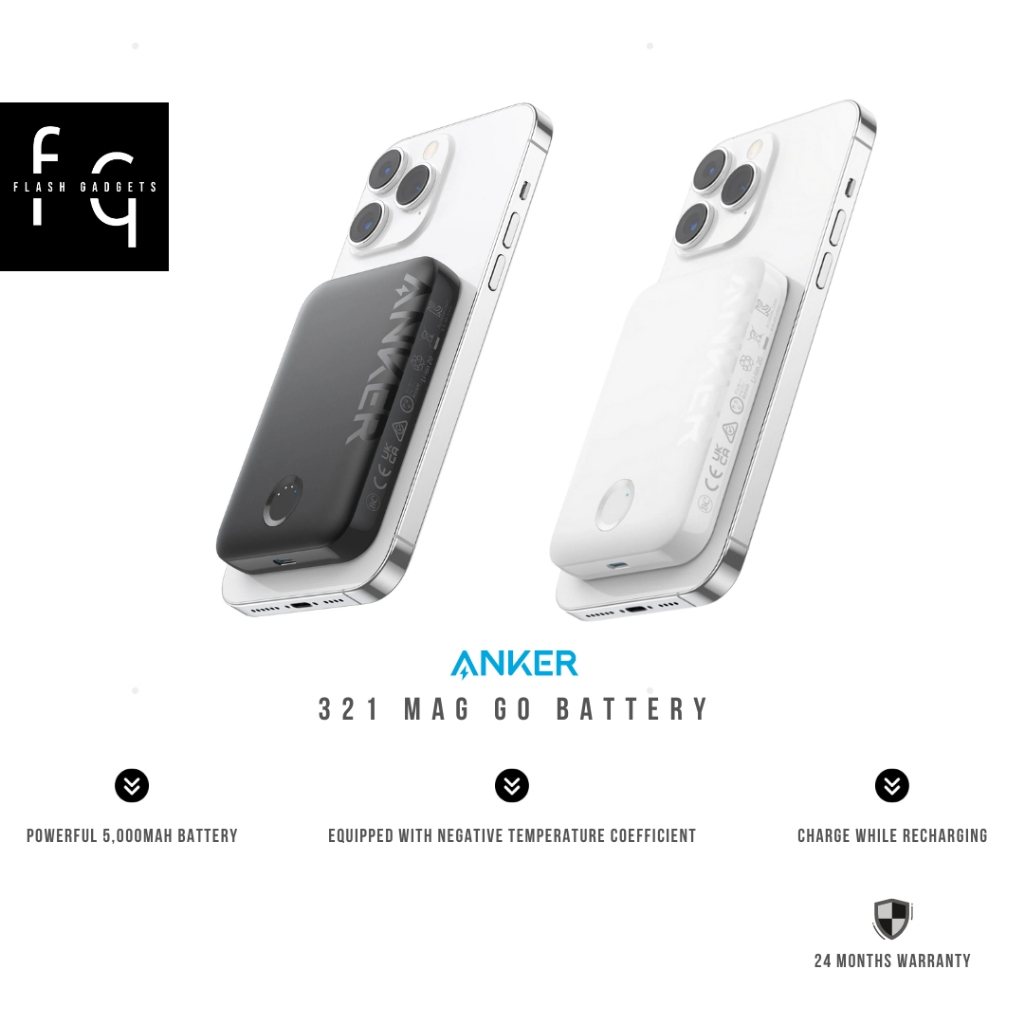 Anker 321 MagGo Battery Power Bank (PowerCore Magnetic 5K) I 2 Years ...