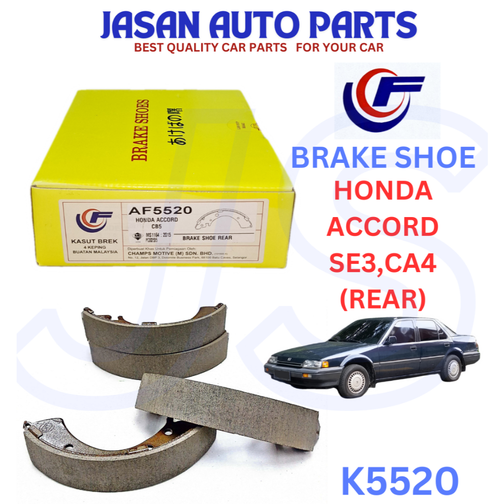 BRAKE SHOE HONDA ACCORD SE3,CA4 (REAR) Shopee Malaysia