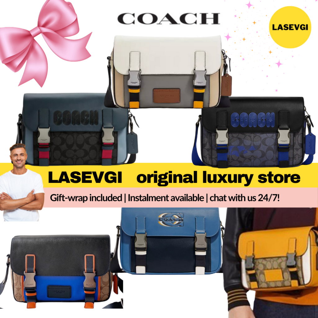 RAYA 2025 ORIGINAL COACH Track Crossbody Bag collection 2 | Shopee Malaysia
