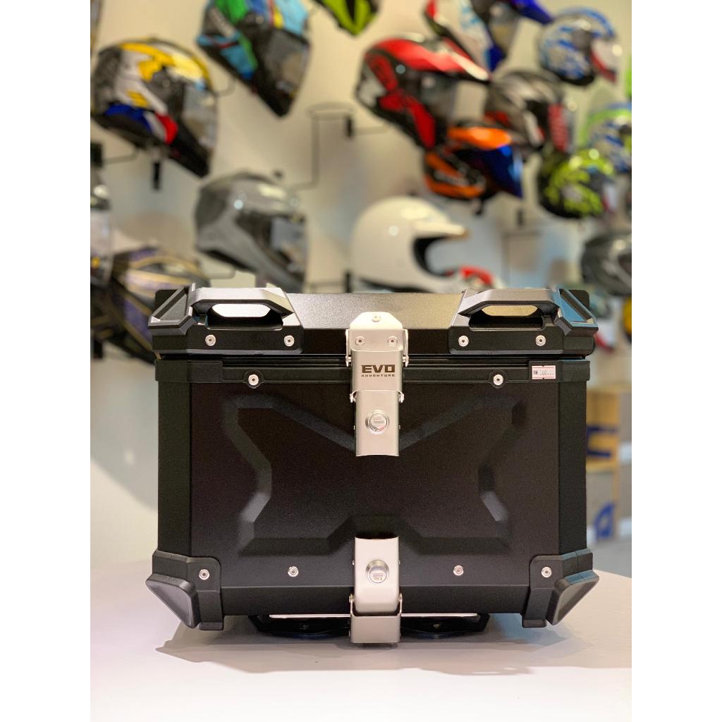 TOP BOX ALUMINIUM EVO ADVENTURE 45L PREMIUN BOX | Shopee Malaysia