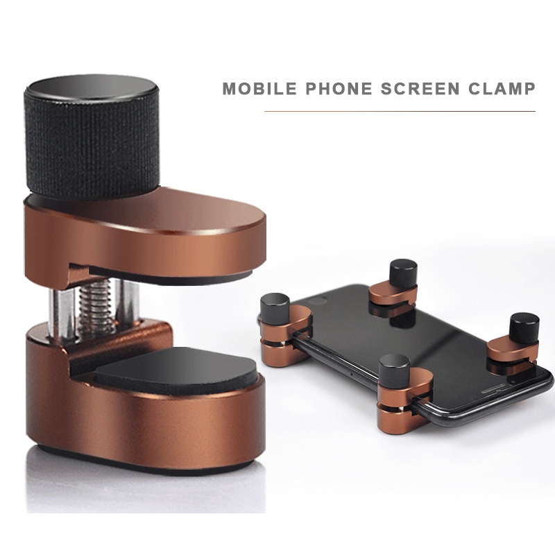 4Pcs/Box Universal Phone LCD Screen Clamp Adjustable Fixing Clip Metal ...