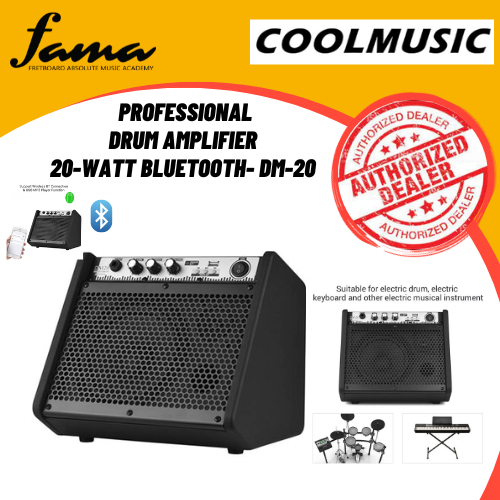 Cool music dm80 drum monitor verstärker, bluetooth lautsprecher, laut klar einzigartig für elektrisches drum kit tastatur percussion instrument  18