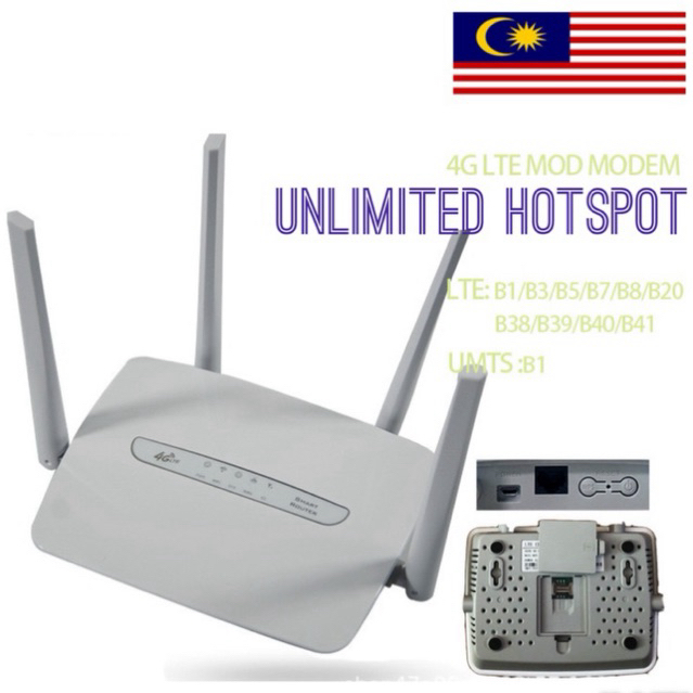 🔥Ready Stock🔥(Unlock to all SIM)Modified Unlimited Hotspot Modem 4G/5G ...