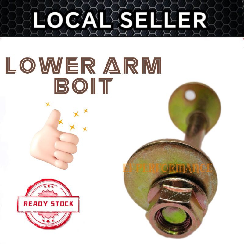 TOYOTA HILUX LN106 LN166 SR LOWER ARM BOLT CHAMBER ADJUS PIN 4X4 LEFT ...