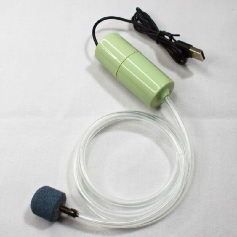 Portable Mini USB Aquarium Fish Tank Oxygen Air Pump Fishtank Guppy ...
