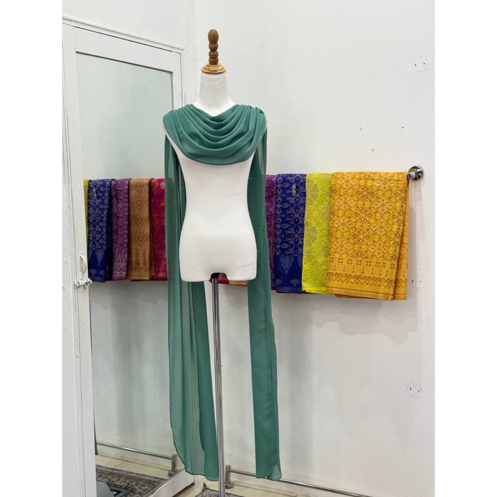 INSTANT DRAPE CAPE / INSTANT DRAPE / NIKAH / TUNANG | Shopee Malaysia