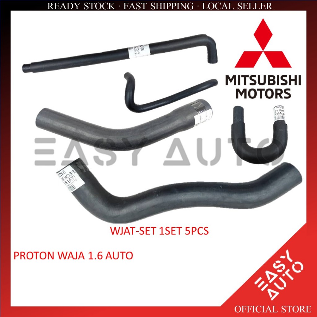 PROTON WAJA 1.6 AUTO - RADIATOR HOSE RUBBER 1SET 5PCS | Shopee Malaysia
