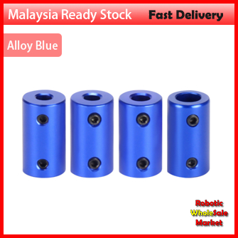 Aluminum Alloy Blue Coupling Bore 5mm 6mm 8mm Shaft Coupler 3D Printer Stepper Motor Shaft Coupling Motor Coupling