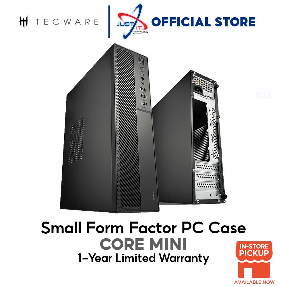 Tecware Core Mini SFF M-ATX With PSU PC Case (250W) | Shopee Malaysia