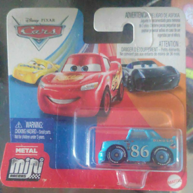 Disney / Pixar Cars Mini Racers - Dinoco Chick Hicks | Shopee Malaysia