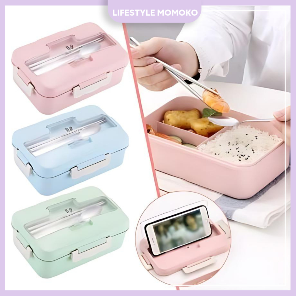 Lunch Box Food Container Food Organizer With Cute Insulated Lunch Bag ...