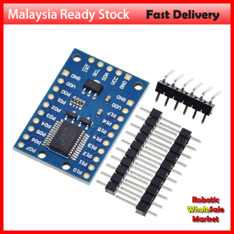 PCF8575 Module Expansion IO port Expander board DC 2.5-5.5V I2C communication control 16 IO ports For Arduino