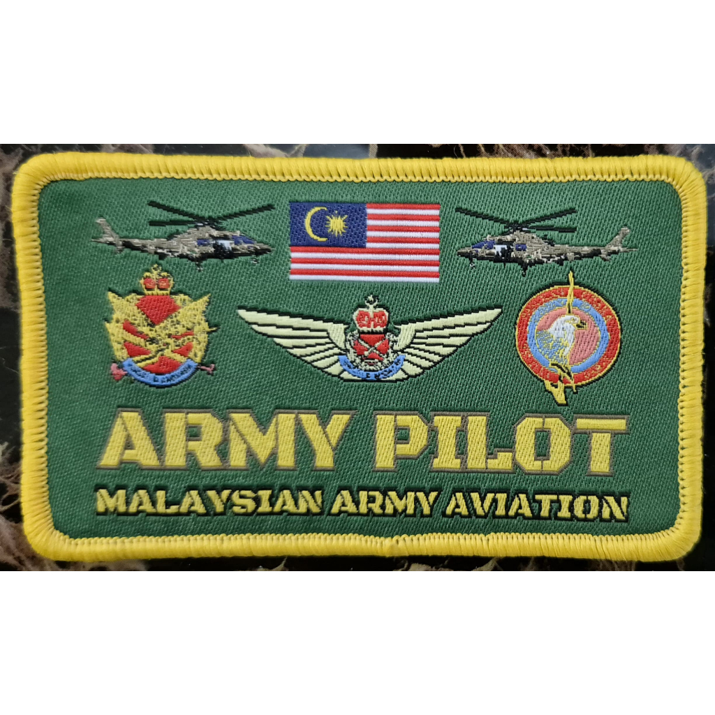 Malaysian Army Pilot Patches (PUTD) | Shopee Malaysia