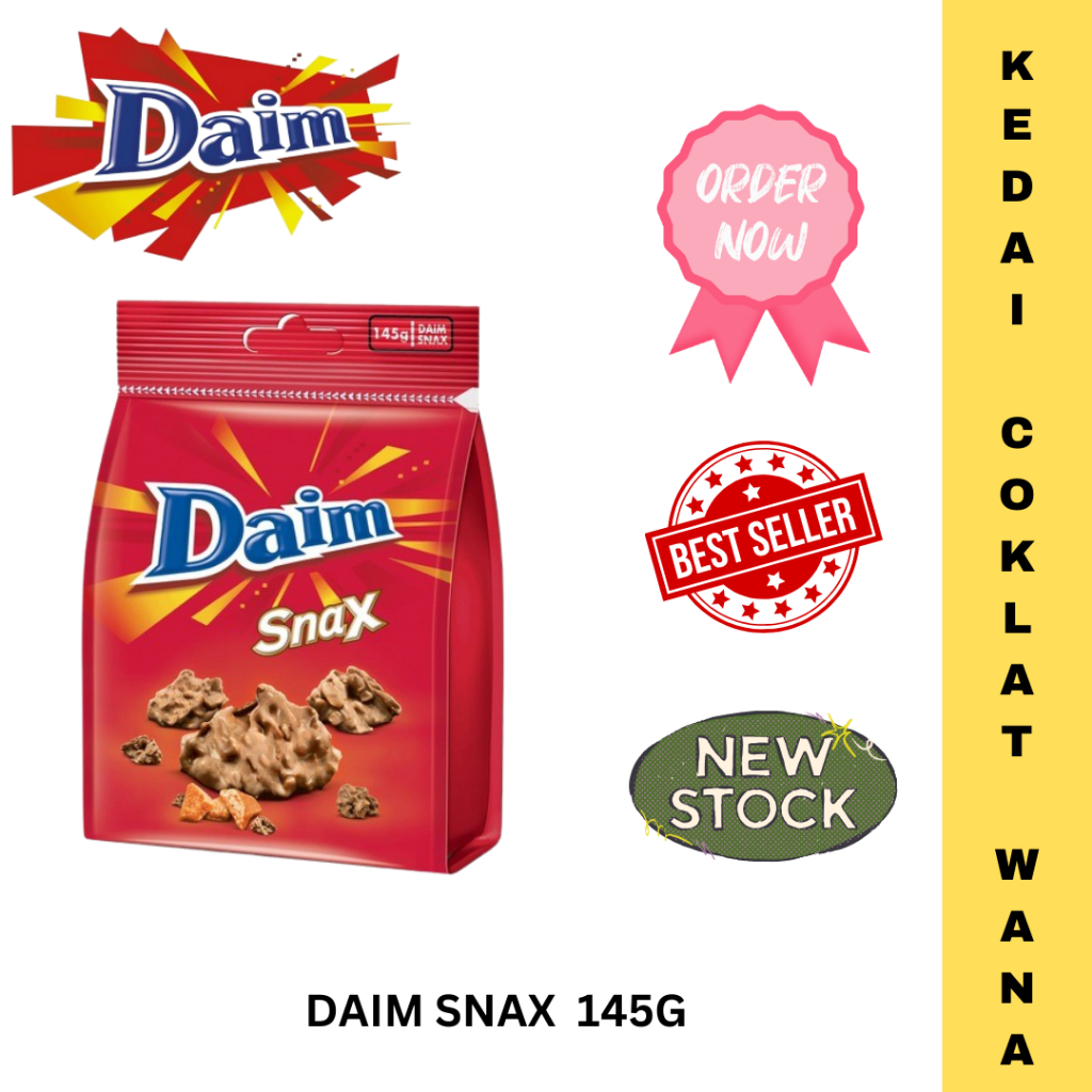 Chocolate DAIM SNAX 145g coklat | Shopee Malaysia