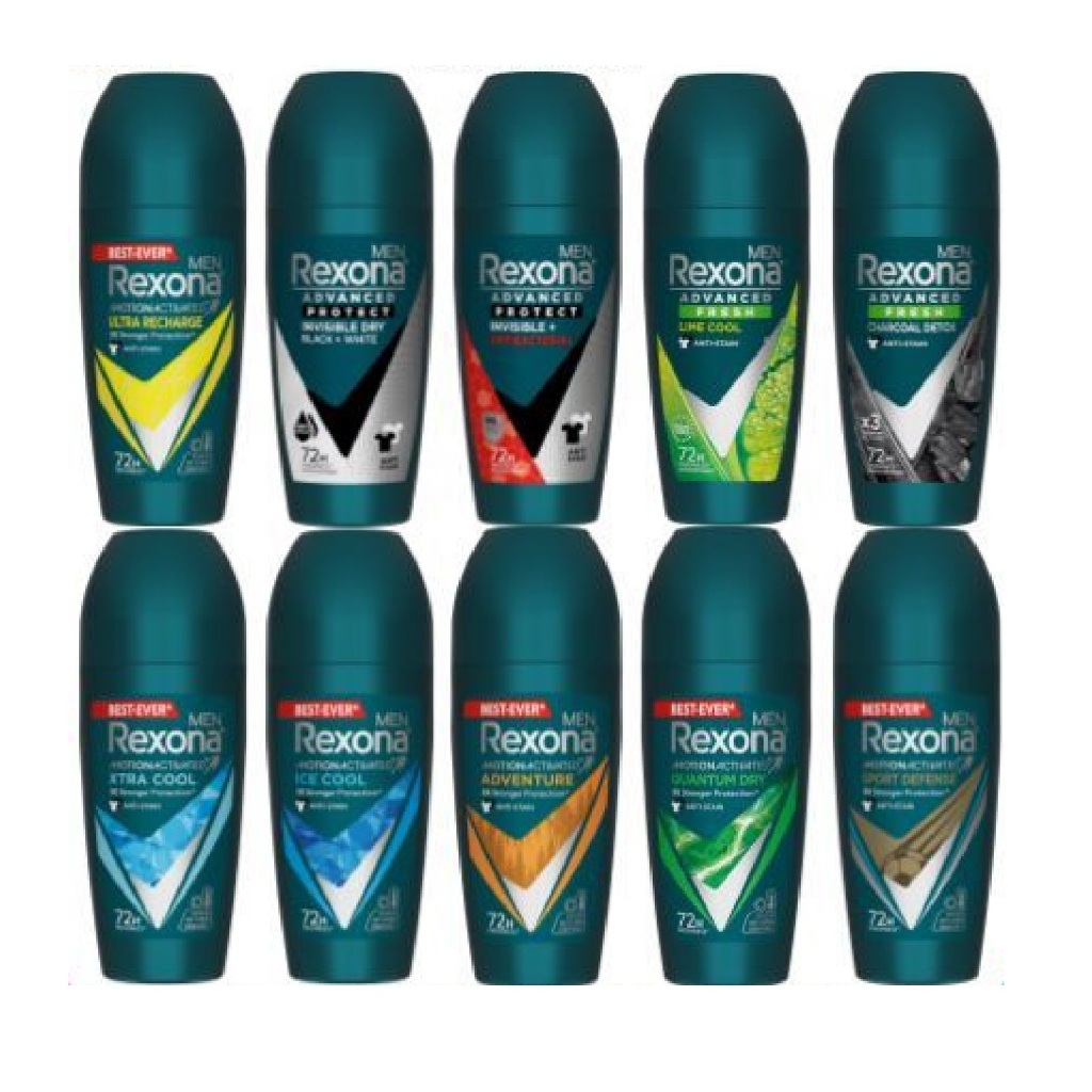 Rexona Men Deodorant Roll On 45ml - 10 Variants | Shopee Malaysia