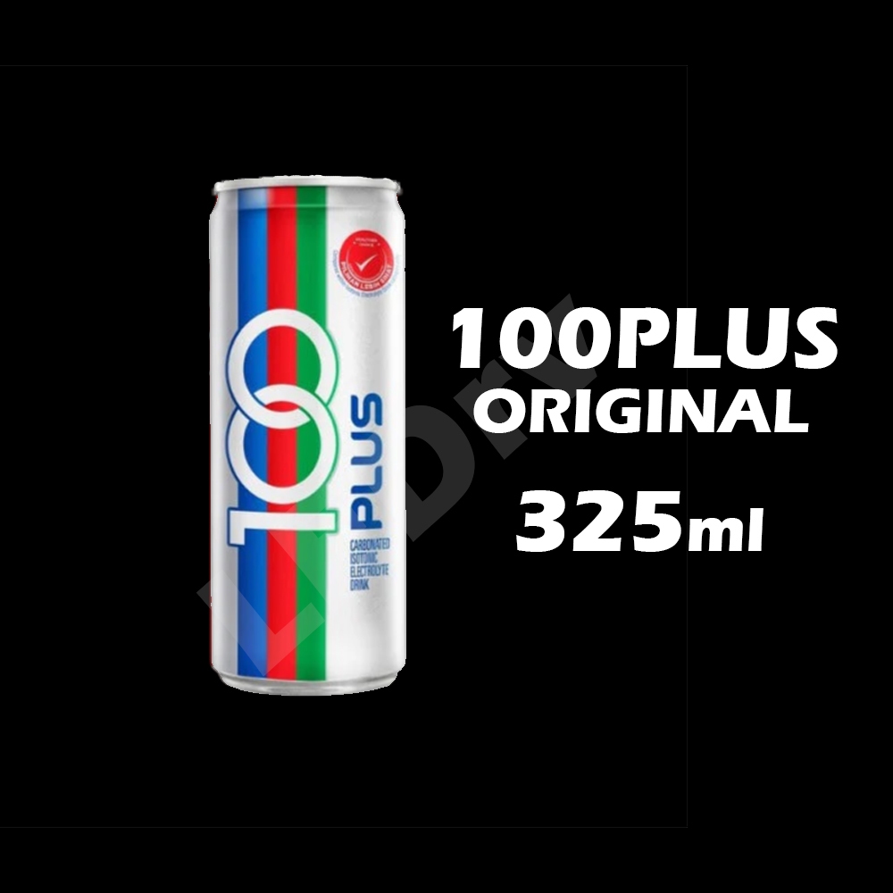 F&N 100Plus 100+ Original 325ml soft drink coke tin cold sabah Pocari ...