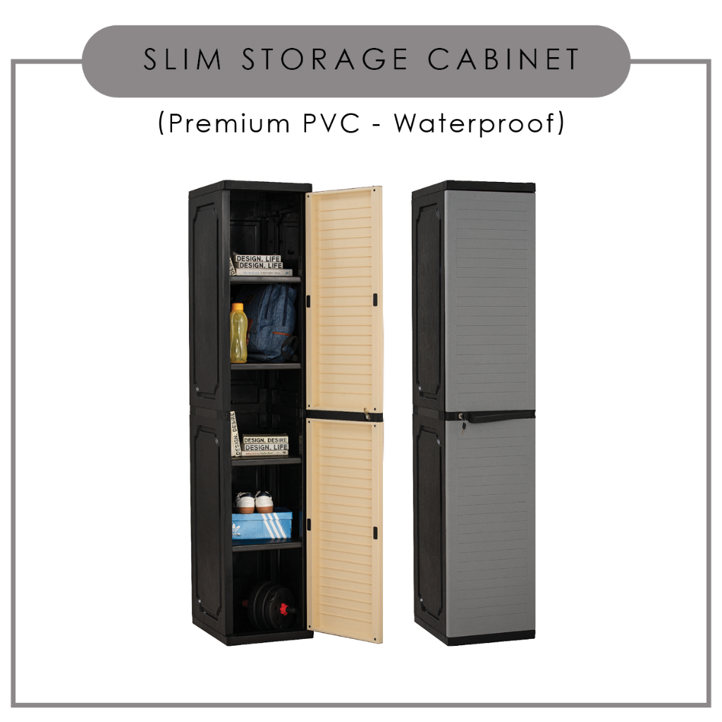 Alora Funiture - OPTIMUS Waterproof Premium Plastic Slim File Cabinet ...